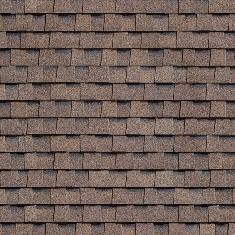 Гибкая черепица Ранчо Shinglas коричневый 2 м² (многослойная)