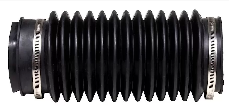 Труба гофрированная Д=110мм/75, дл. 400мм VILPE