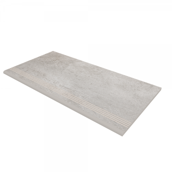 Ступень из керамогранита Traffic Grey TF01 30х60 Traffic