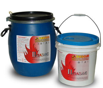 Огнезащитный состав "Плазас" (15 кг)