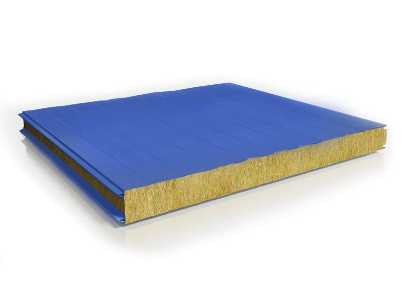 Стеновые сэндвич-панели с минераловатным утеплителем (МВУ/МИНВАТА)