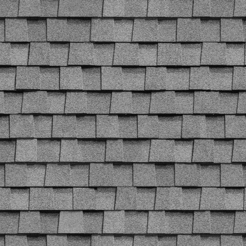 Гибкая черепица Ранчо Shinglas серый 2 м² многослойная